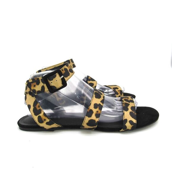 Rampage Women's Sienna Sandals in Leopard Print Sz 10 - Picture 2 of 10